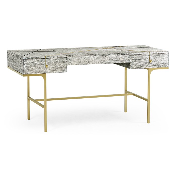 Geometric Light French Oak Vanity