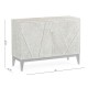 Geometric Accent Cabinet