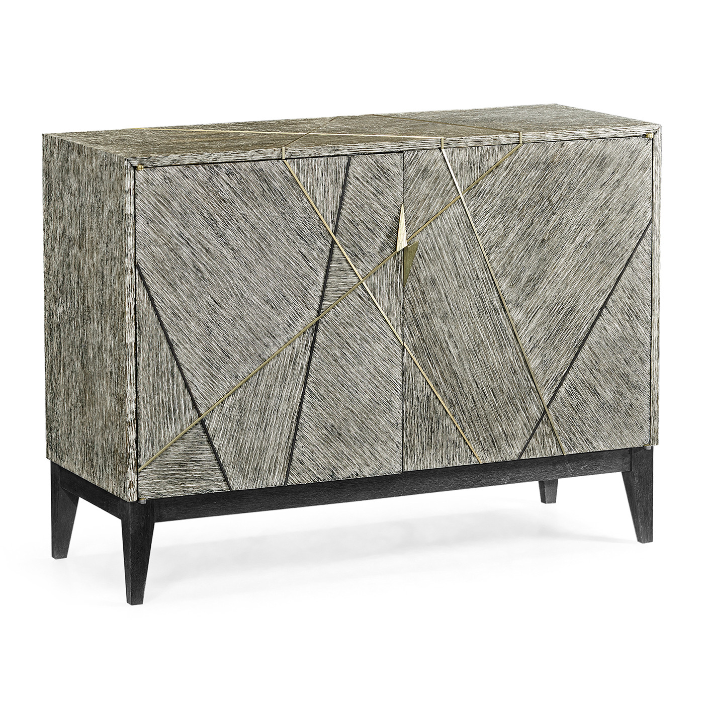Geometric Accent Cabinet