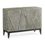 Geometric Accent Cabinet