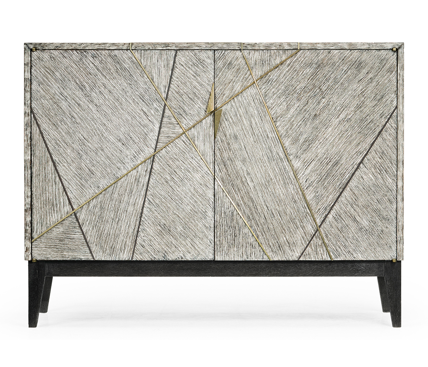 Geometric Accent Cabinet