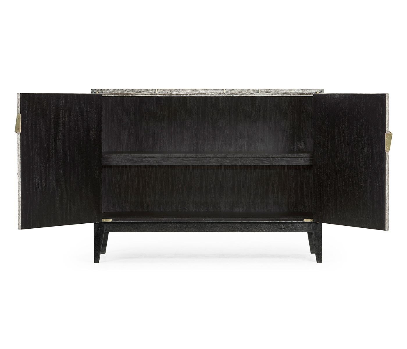 Geometric Accent Cabinet