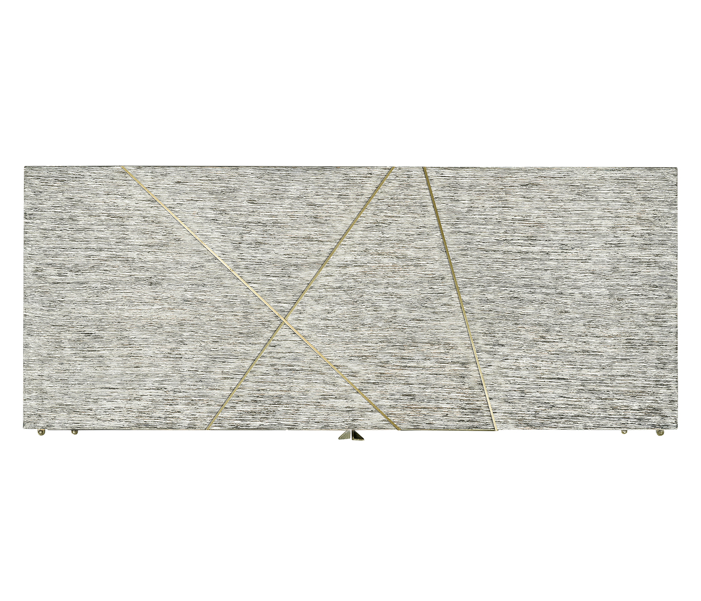 Geometric Accent Cabinet