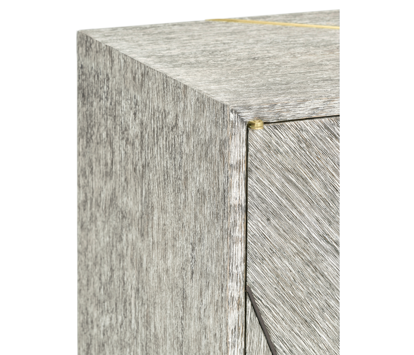 Geometric Accent Cabinet