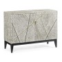 Geometric Accent Cabinet