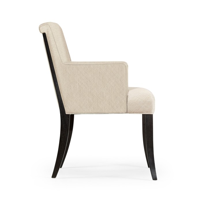 Geometric Dining Arm Chair