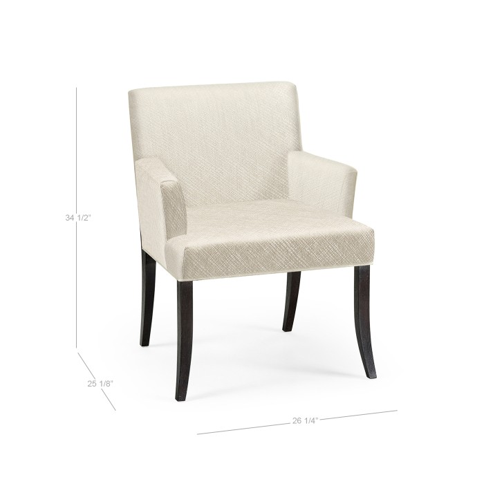 Geometric Dining Arm Chair