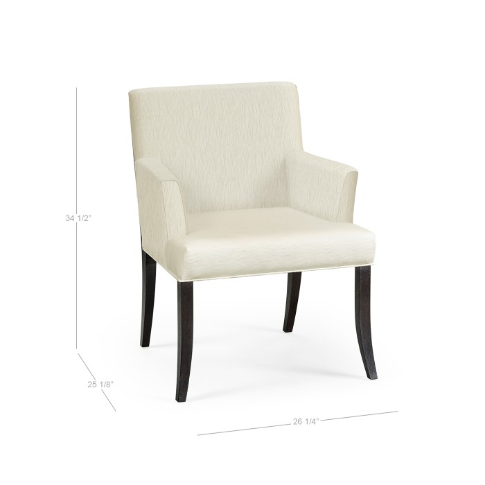 Geometric Dining Arm Chair