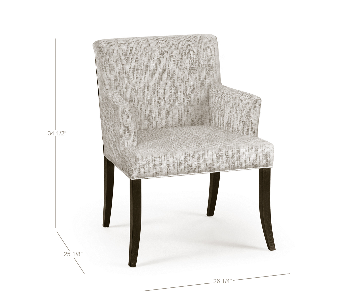 Geometric Dining Arm Chair