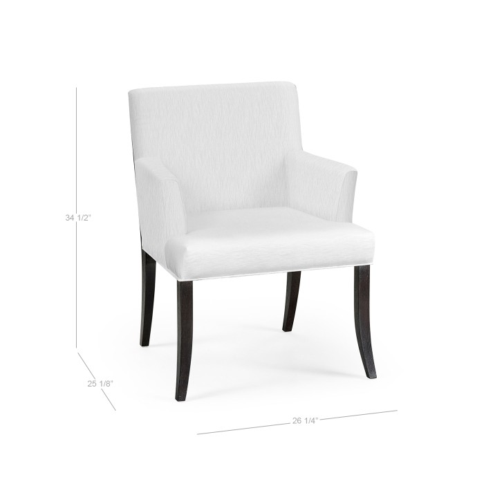 Geometric Dining Arm Chair