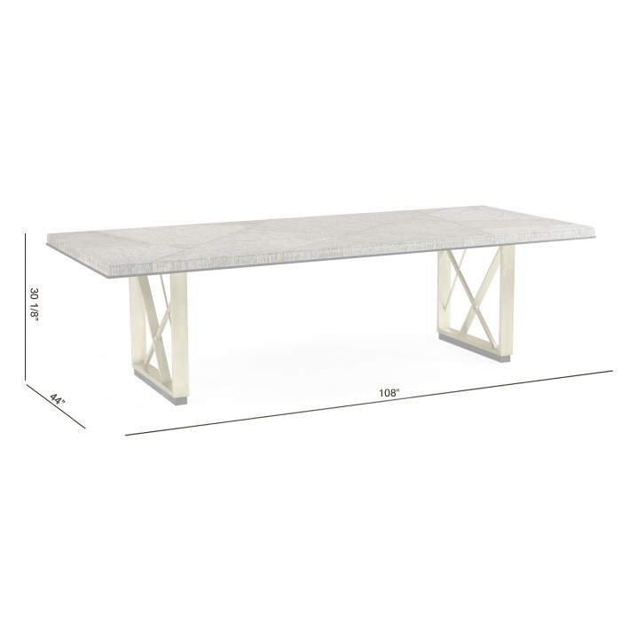 Geometric Dining Table 108