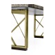 Geometric Dining Table 108