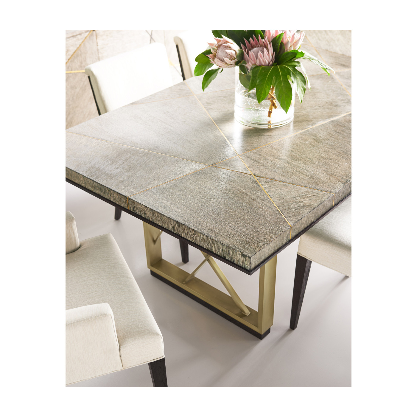 Geometric Dining Table 84