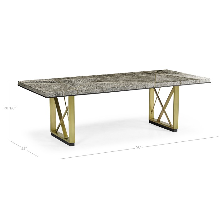 Geometric Dining Table 96