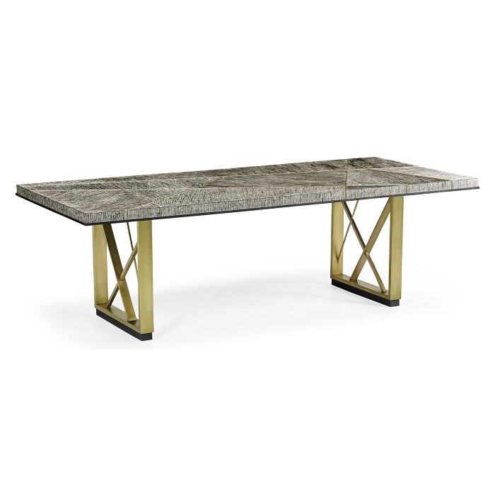 Geometric Dining Table 96