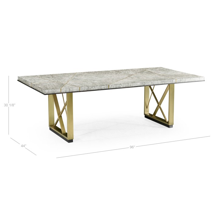Geometric Dining Table 96