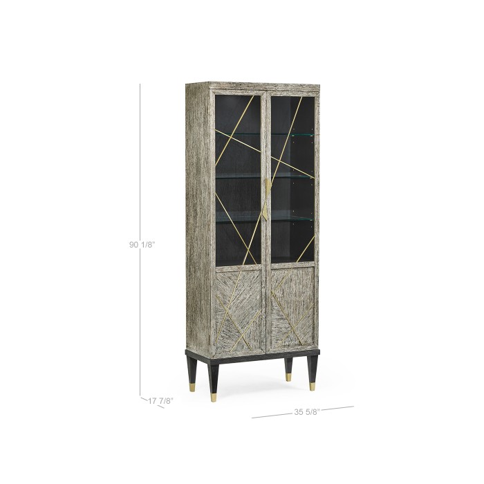 Geometric Display Cabinet