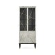 Geometric Display Cabinet