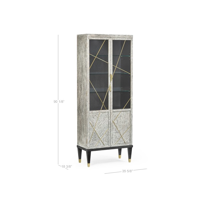Geometric Display Cabinet