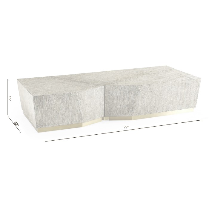 Geometric Bunching Cocktail Tables (Set of Three)