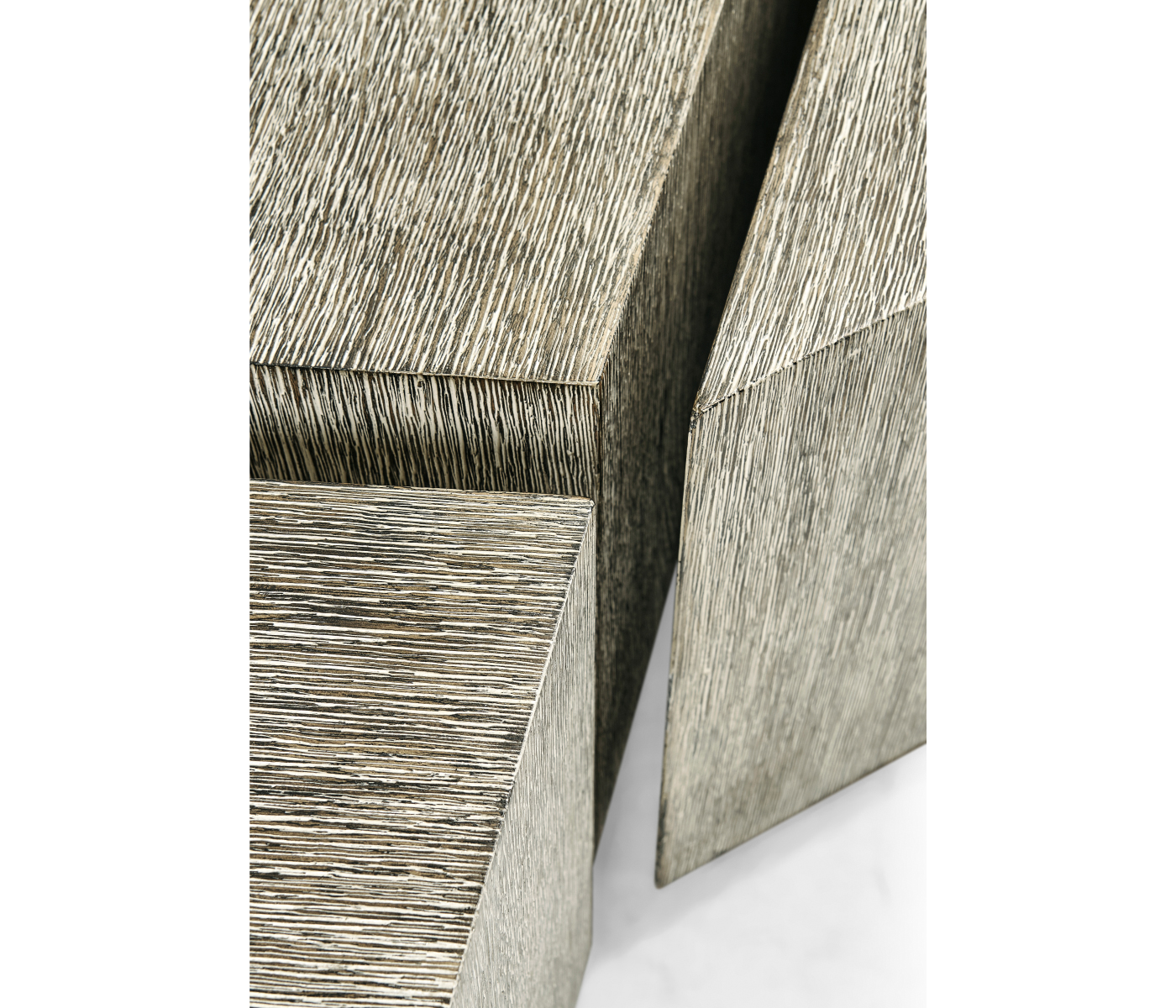 Geometric Bunching Cocktail Tables (Set of Three)