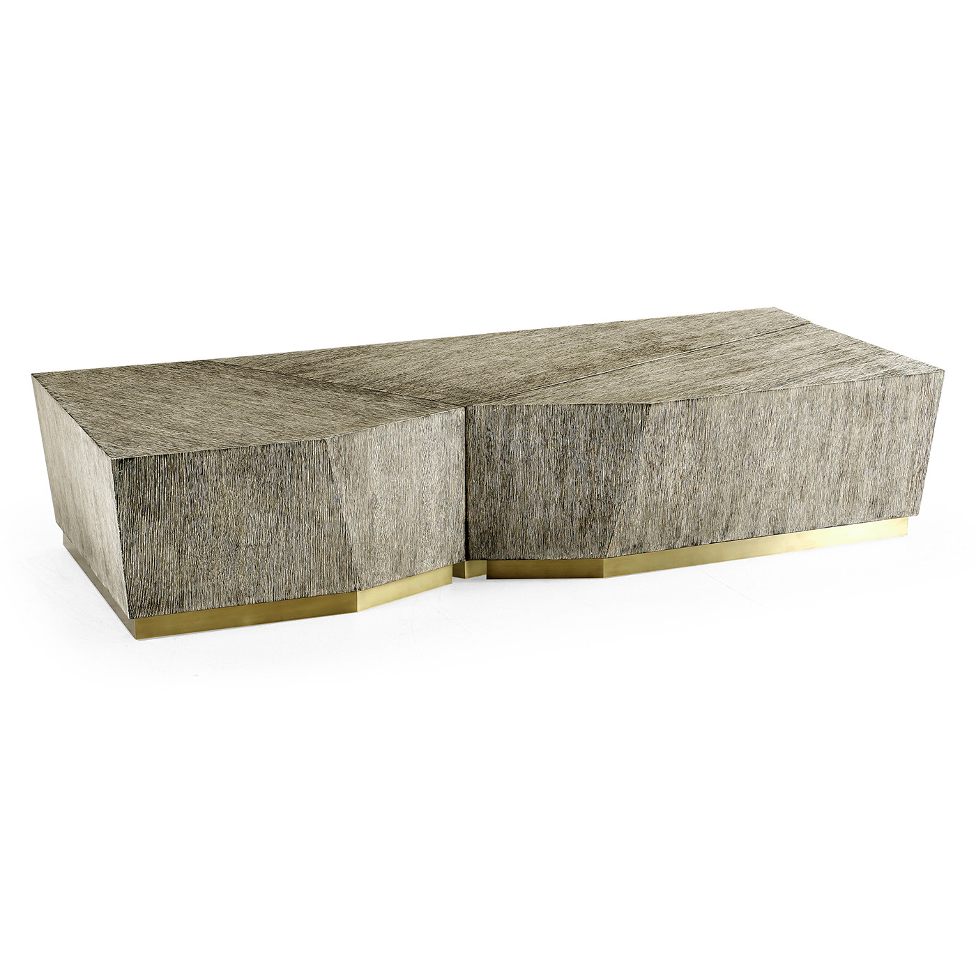 Geometric Bunching Cocktail Tables (Set of Three)