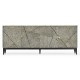 Geometric Transitional Oak Sideboard