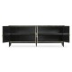 Geometric Transitional Oak Sideboard