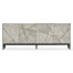 Geometric Transitional Oak Sideboard