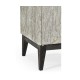 Geometric Transitional Oak Sideboard