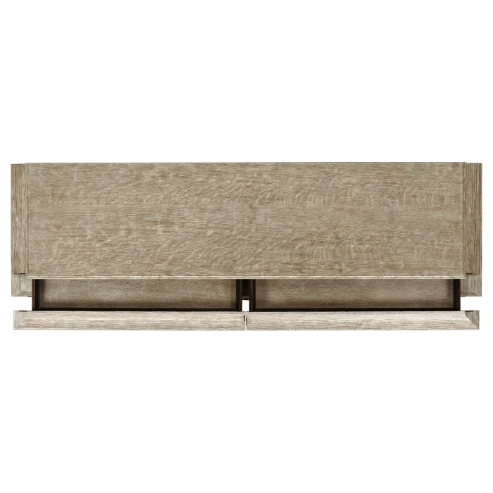 Grey Oak Buffet with Eleven Drawers