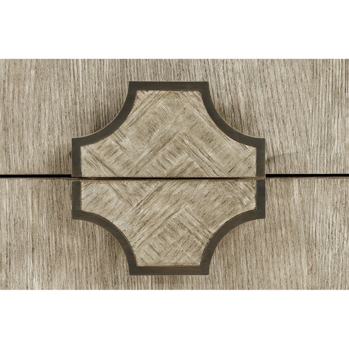 Grey Oak Buffet with Eleven Drawers
