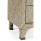 Grey Oak Buffet with Eleven Drawers