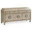 Grey Oak Buffet with Eleven Drawers