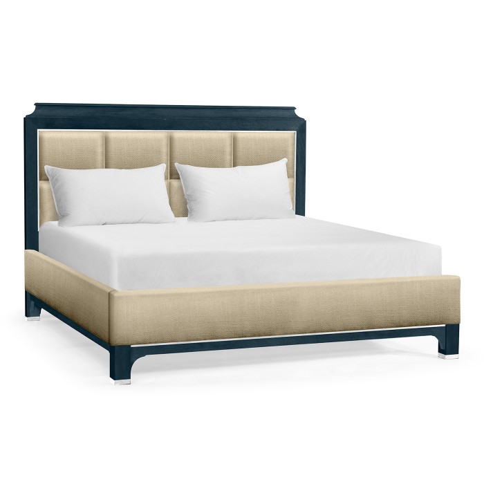 Antique Blue Oak Cali King Bed