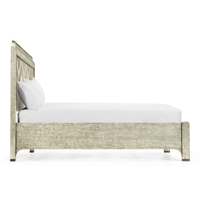 Grey Oak Cali King Bed
