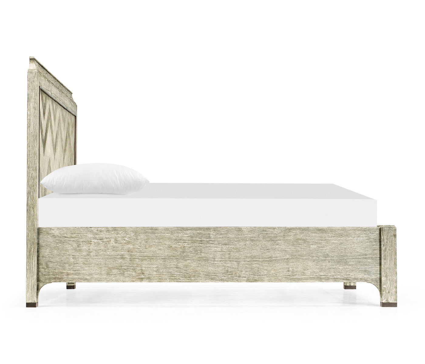 Grey Oak Cali King Bed
