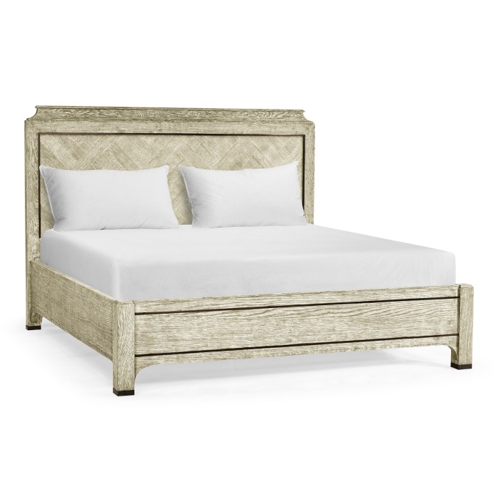 Grey Oak Cali King Bed