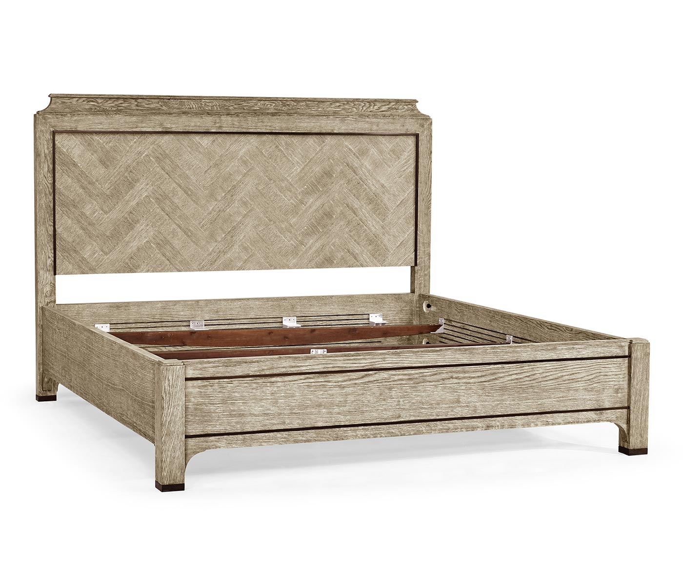 Grey Oak Cali King Bed