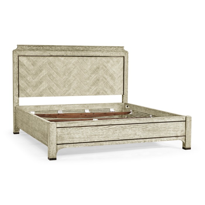 Grey Oak Cali King Bed