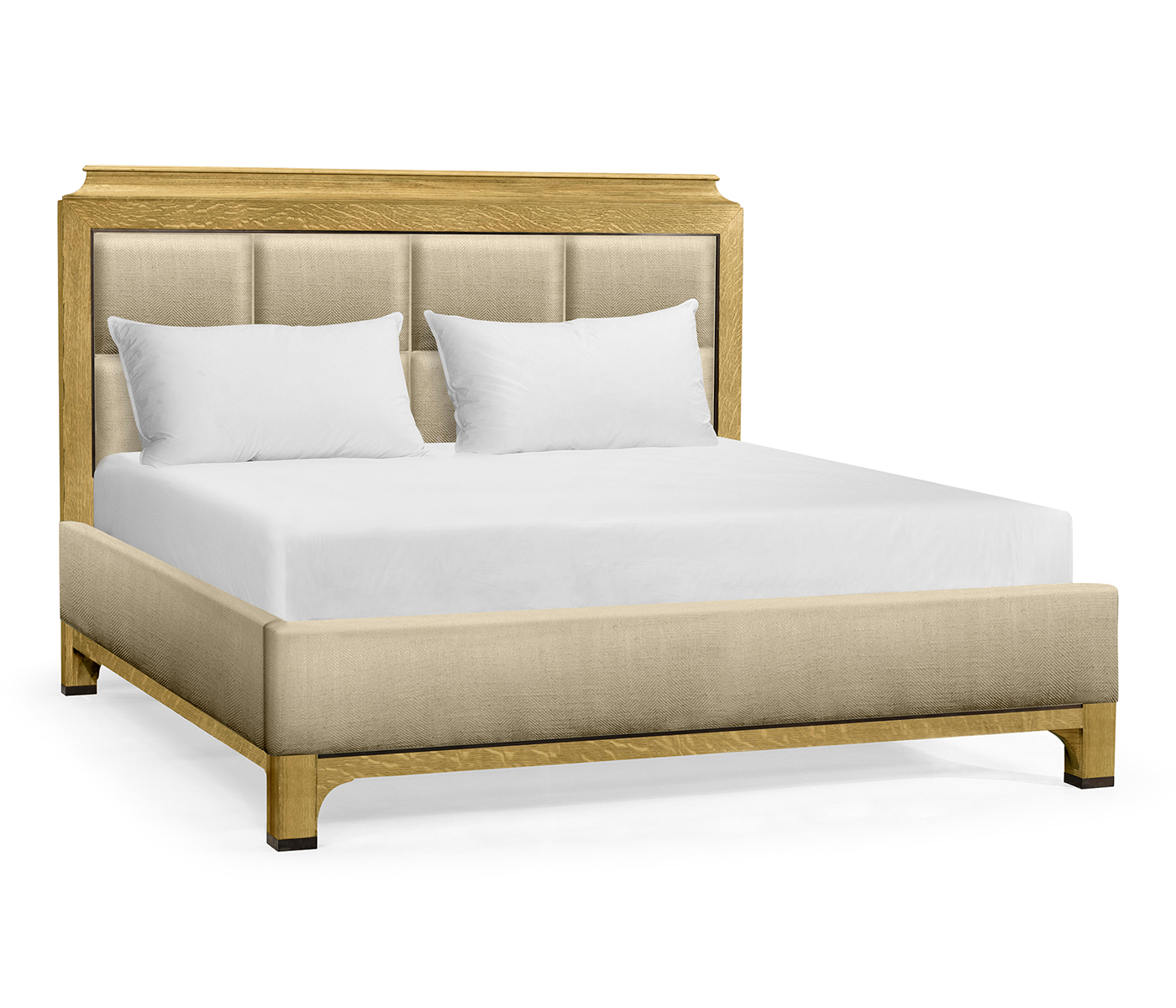 Natural Oak Cali King Bed