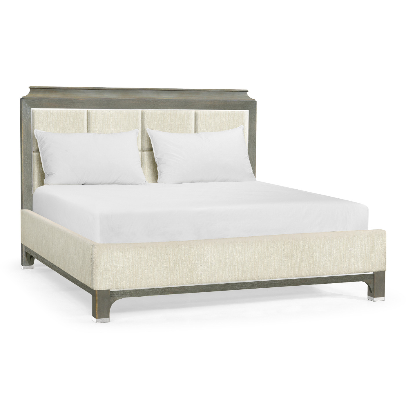 Pewter Oak Cali King Bed
