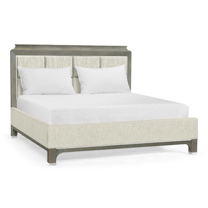 Pewter Oak Cali King Bed