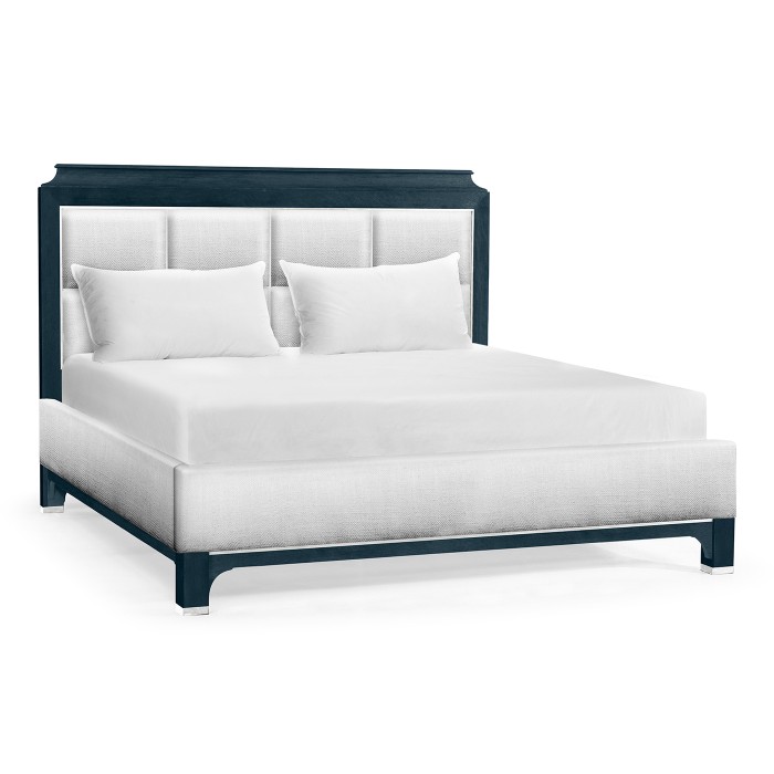 Antique Blue Oak UK King Bed