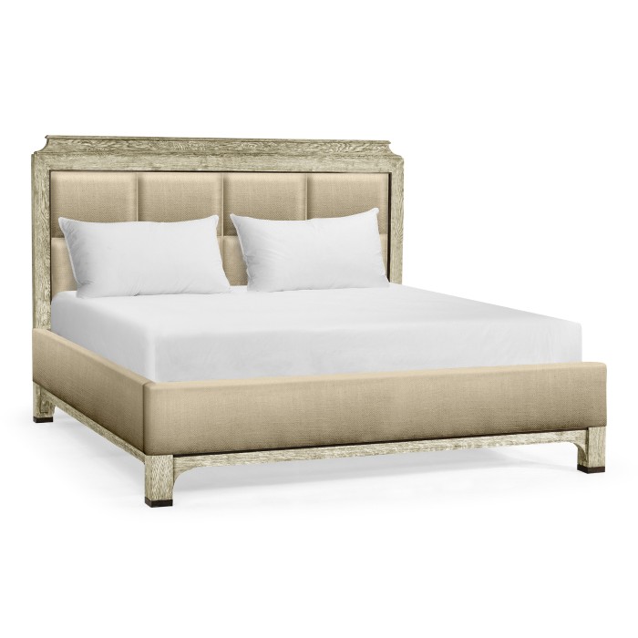 Grey Oak UK King Bed