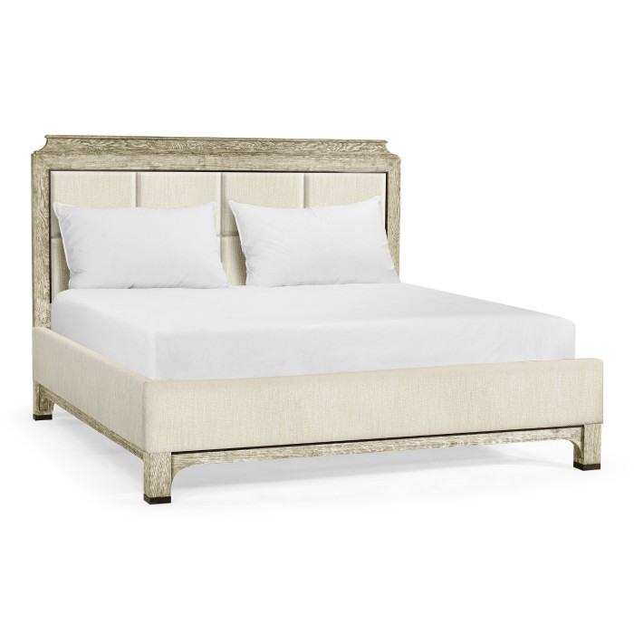 Grey Oak UK King Bed