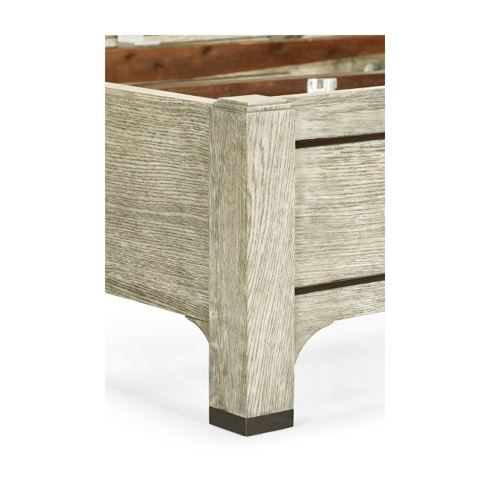 Grey Oak UK King Bed