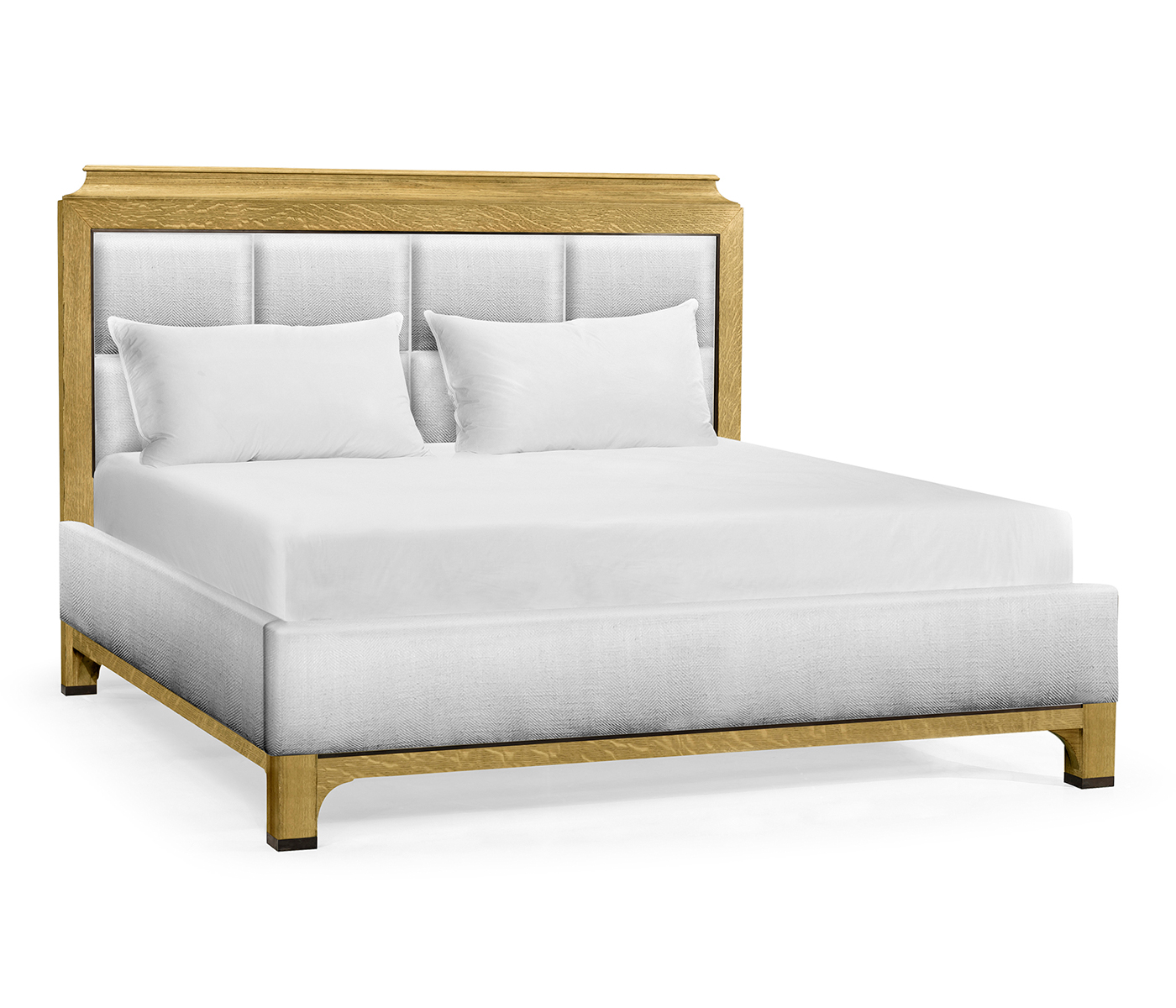 Natural Oak UK King Bed