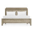 Grey Oak UK Queen Bed
