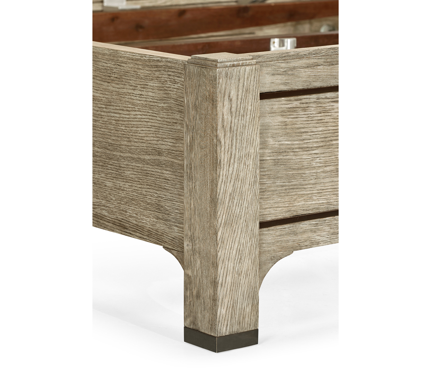 Grey Oak UK Queen Bed